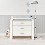 reer 19050 stufetta elettrica Interno Grigio, Bianco 500 W Riscaldatore ambiente elettrico a infrarossi (19050)