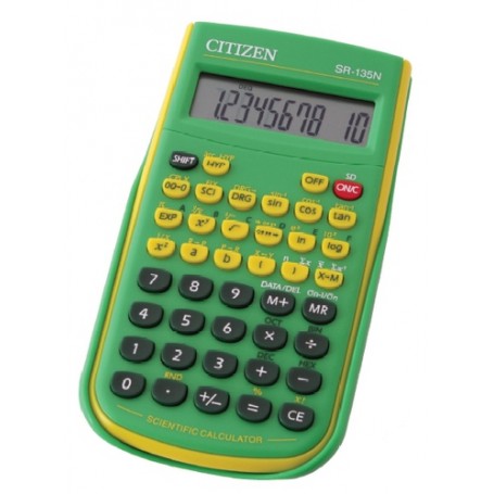 Citizen SR-135N calcolatrice Tasca Calcolatrice di base Verde (Z100019)