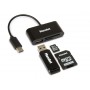 Hamlet XZR100UC lettore di schede USB 2.0 Type-C Nero (XZR100UC)