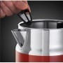 Russell Hobbs Retro Ribbon bollitore elettrico 1,7 L 2400 W Rosso, Argento (21670-70)