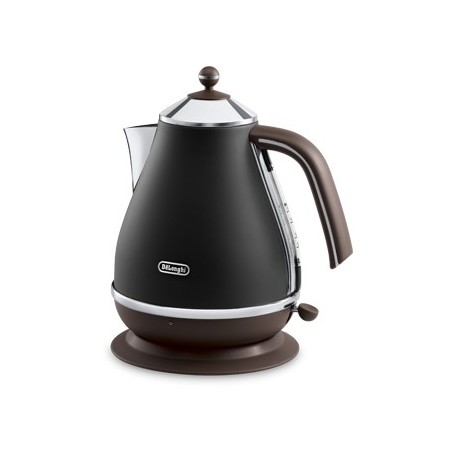 De’Longhi KBOV 2001.BK bollitore elettrico 1,7 L 2000 W Nero, Marrone (KBOV 2001.BK)