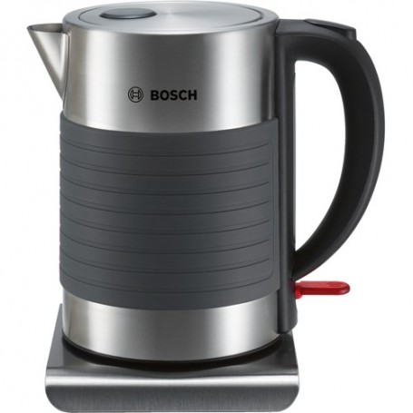 Bosch TWK7S05 bollitore elettrico 1,7 L 2200 W Nero, Grigio (TWK7S05)