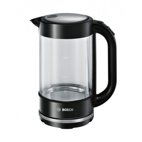 Bosch TWK70B03 bollitore elettrico 1,7 L 2400 W Nero, Trasparente (TWK70B03)