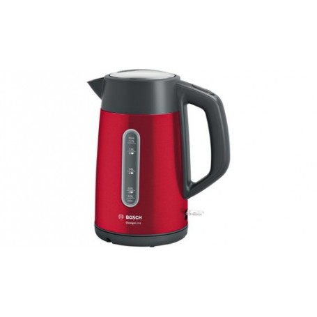 Bosch TWK4P434 bollitore elettrico 1,7 L 2400 W Nero, Rosso (TWK4P434)