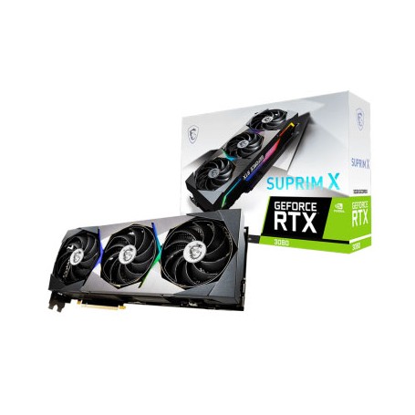 MSI GeForce RTX 3080 Suprim X LHR 10G - 3x DisplayPort, 1x HDMI (V389-215R_PROMO)