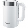 Steba WK 11 bollitore elettrico 1,7 L 2200 W Acciaio inossidabile, Bianco (43.11.00)