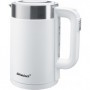 Steba WK 11 bollitore elettrico 1,7 L 2200 W Acciaio inossidabile, Bianco (43.11.00)