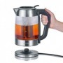 Severin WK 3477 bollitore elettrico 1,7 L 2200 W Nero, Argento, Trasparente (WK3477)