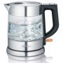 Severin WK 3468 bollitore elettrico 1 L 2200 W Nero, Acciaio inossidabile, Trasparente (WK 3468)