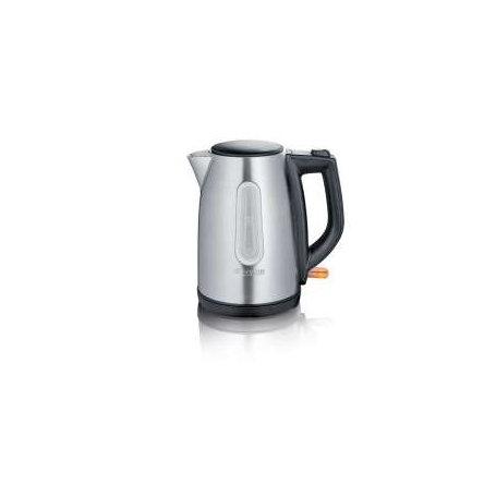 Severin WK 3469 bollitore elettrico 1 L 2200 W Nero, Acciaio inossidabile (WK 3469)