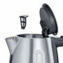 Severin WK 3469 bollitore elettrico 1 L 2200 W Nero, Acciaio inossidabile (WK 3469)