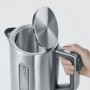 Severin WK 3418 bollitore elettrico 1,7 L 3000 W Nero, Acciaio inossidabile (WK 3418)