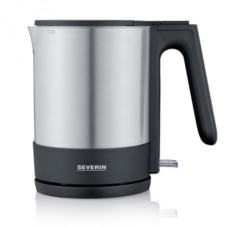 Severin WK 3409 bollitore elettrico 1,7 L 2200 W Nero, Acciaio inossidabile (WK 3409)