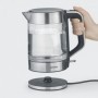 Severin WK 3420 bollitore elettrico 1,7 L 2200 W Nero, Acciaio inossidabile, Trasparente (WK 3420)