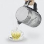 Severin WK 3420 bollitore elettrico 1,7 L 2200 W Nero, Acciaio inossidabile, Trasparente (WK 3420)