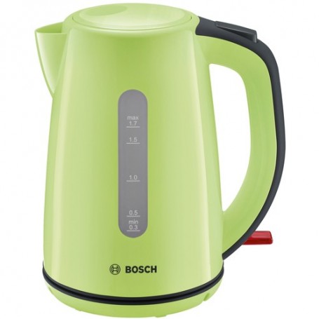 Bosch TWK7506 bollitore elettrico 1,7 L 2200 W Nero, Verde (TWK7506)