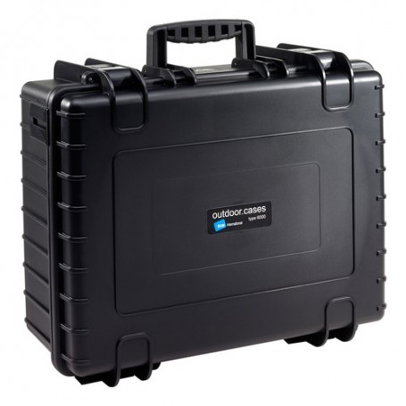 B&W Type 6000 Custodia rigida Nero (6000/B/SI)