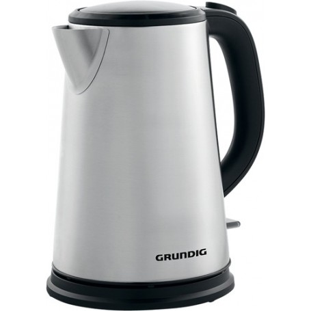 Grundig WK 5620 bollitore elettrico 1,7 L 2200 W Nero, Acciaio inossidabile (GMS0710)