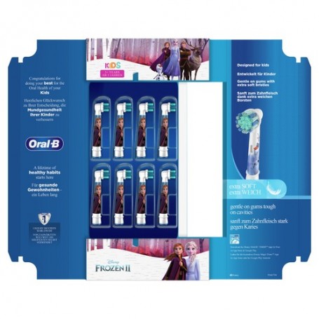 Oral-B Kids 81748472 testina per spazzolino 8 pz Multicolore (81748472)