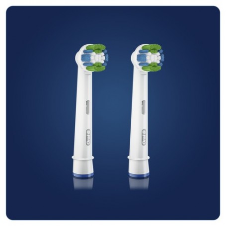 Oral-B 80338441 testina per spazzolino 2 pz Blu, Verde, Bianco (80338441)