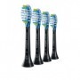 Philips HX9044/33 testina per spazzolino 4 pz Nero (HX9044/33)