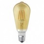 Osram SMART+ Filament Edison Dimmable Lampadina intelligente 5,5 W Trasparente Bluetooth (208605)