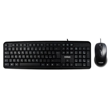 KIT CT20 KEYBOARD + MOUSE USB BLACK (NXKM0000003)