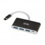 MINI DOCKING 3 USB 3.0 + USB TYPE C (LKHUB301)
