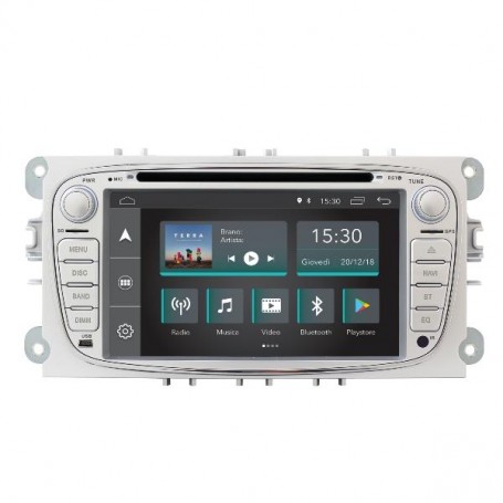 CUFIT FORD ANDROID 4CORE ARGENTO (JF-237FMA-XDAB)