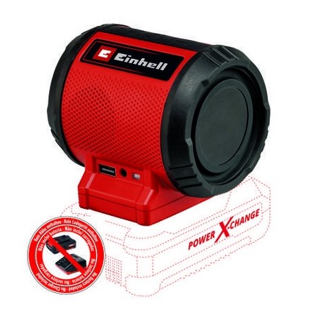 Einhell TC-SR 18 Li BT - Solo Nero, Rosso 3 W (4514150)