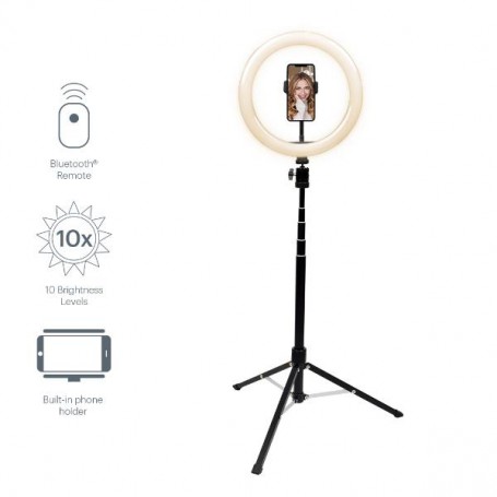 V-PRO 10 SELFIE RING LIGHT TRIPOD (CY3442VCSLR)