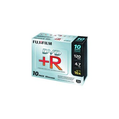DVD+R 16X 4 7GB 16X SLIM CONF 10PZ (4048344)