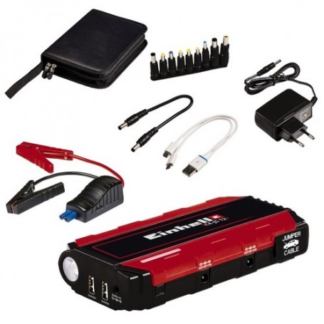Einhell CE-JS 12 batteria portatile Polimeri di litio (LiPo) 11000 mAh Nero, Rosso (1091521)