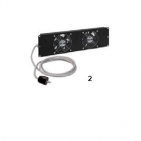 GRUPPO 2 VENTOLE 3U NERO (19557200ZY)