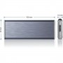 BOX HARD DISK M.2 SATA SSD USB 3.0 (DDE03B)