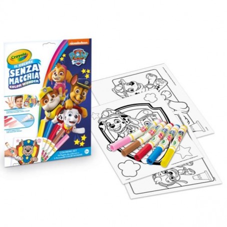 COLORING SET COLOR WONDER PAWPATROL (75-7007)
