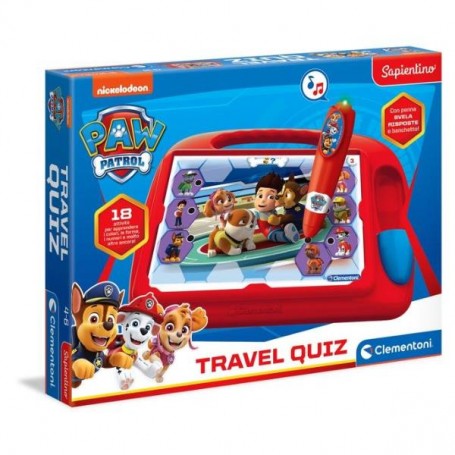 SAPIENTINO TRAVEL QUIZ PAW PATROL (16335A)