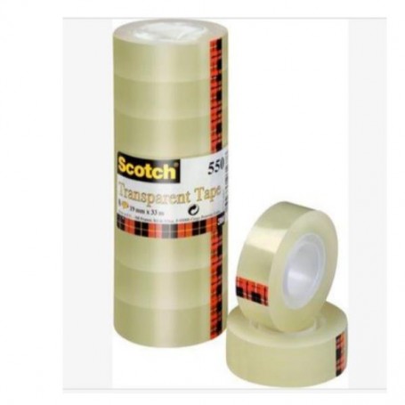 SCOTCH 550 TRASPARENTE  15MMX33M (63443)