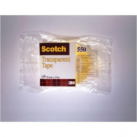 SCOTCH 550 TRASPARENTE  19MMX33M (46230A)