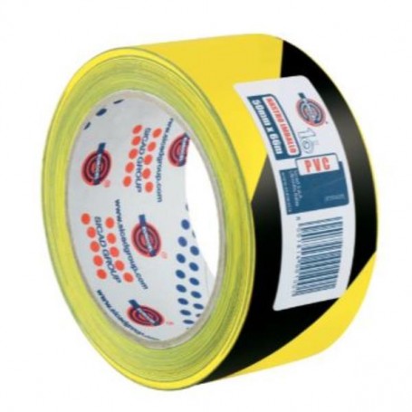 ROTOLO PVC GIALLO/NERO 50X66 (1000000398)
