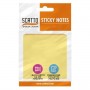 STICKY NOTES 7.5X7.5CM GIALLO PAST (MT7575-G)