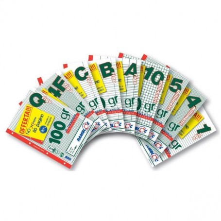 RICAMBIO BIANCO A4 100GR 1R 100FF (90524321N)