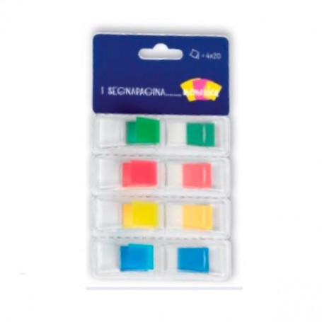 INDEX SEGNAPAG 44X12 4 COLORI 20FG (3277)
