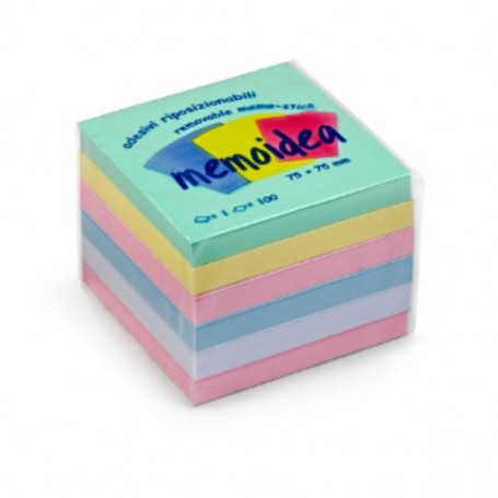 CF6 BLOCCHI 75X75 COLORI PASTEL ASS (3269)