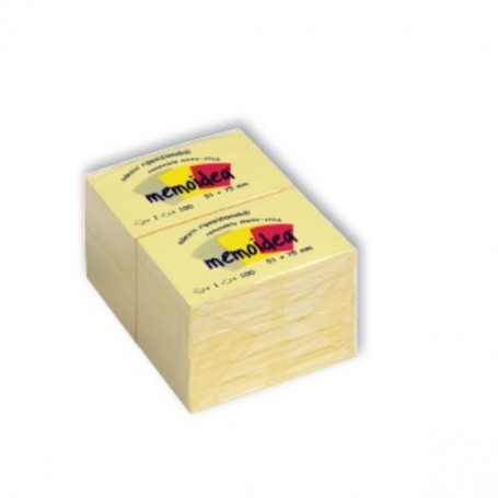 CF12 NOTES 51X75 GIALLO PASTELLO (3257)