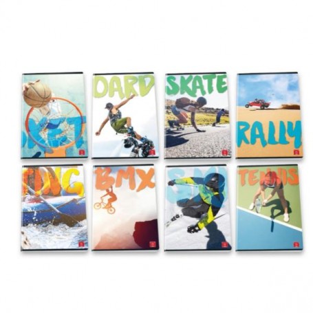 CF10 QUADERNI SPORT  1R A4 80 G/MQ (02311221R)