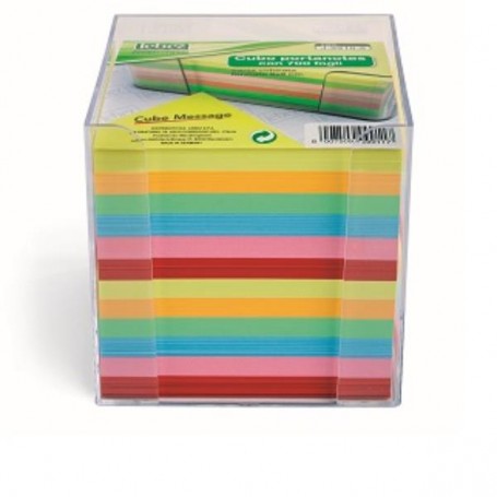 CUBO FOGLIETTI COLORATI (J-9910-0)