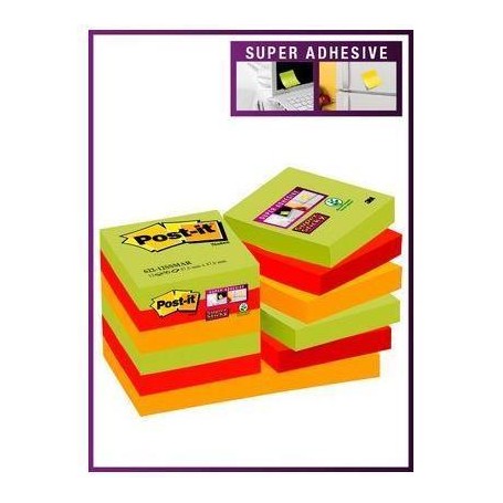 CF12BLOC POST-IT 622-12SS-MAR (5063B)