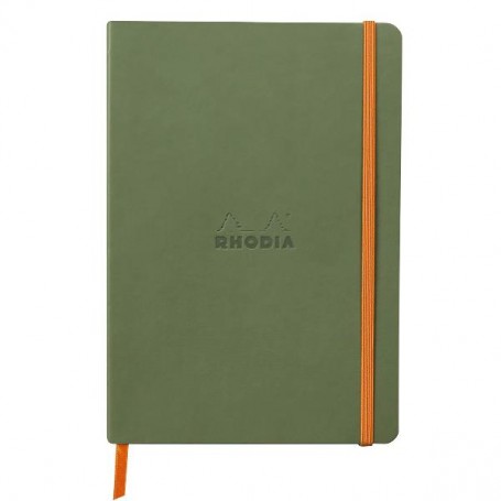 TACCUINOA5 80F - ELASTICO - SALVIA (117374C)