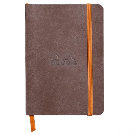 TACCUINOA5 80F - ELASTICO - CIOCCOL (117403C)